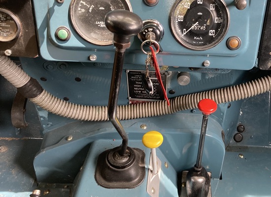 Land Rover Series gear levers